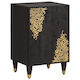 vidaXL Cabinet de baie L38xA33xÎ58cm Negru