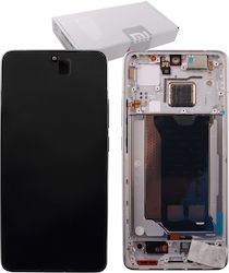 Xiaomi Bildschirm mit Rahmen für Xiaomi Poco F7 Pro 5G (Silber) Xiaomi Bildschirm mit Rahmen für Xiaomi Poco F7 Pro 5G (Silber)