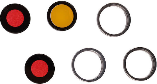 Iphone 16 Pro/16 Pro Max Mobile Phone Camera Lens + Rings Set 3 Pcs Titanium Desert 3p