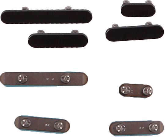 Iphone 16 Pro/16 Pro Max Side Keys On Off 4 Τεμ Titanium Black 3p