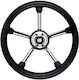 Steering Wheel V31 Black 32cm Ultraflex