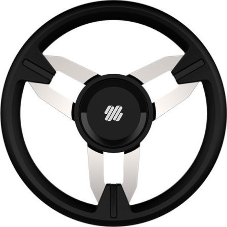 Steering Wheel Giglio Pu B Ss Pb Black