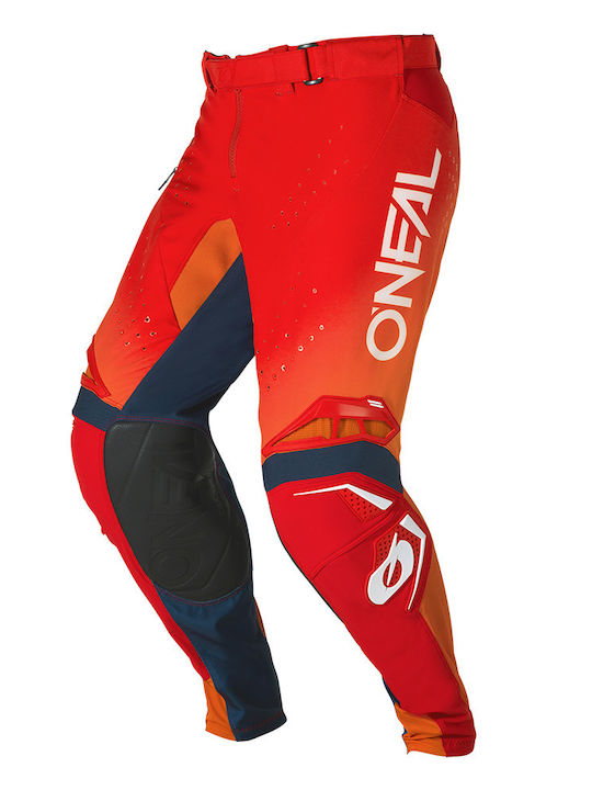 O'Neal Prodigy Five Five Ανδρικό Παντελόνι Καλοκαιρινό Red/Orange/Navy Blue V.26