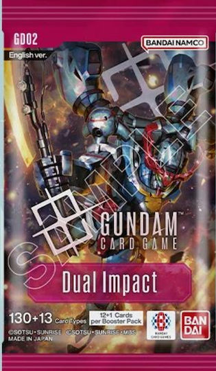 Namco - Bandai Gundam Card Game - GD02 Dual Impact Booster Booster Pack (EN)