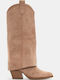 Cizme dama Cowboy Bej