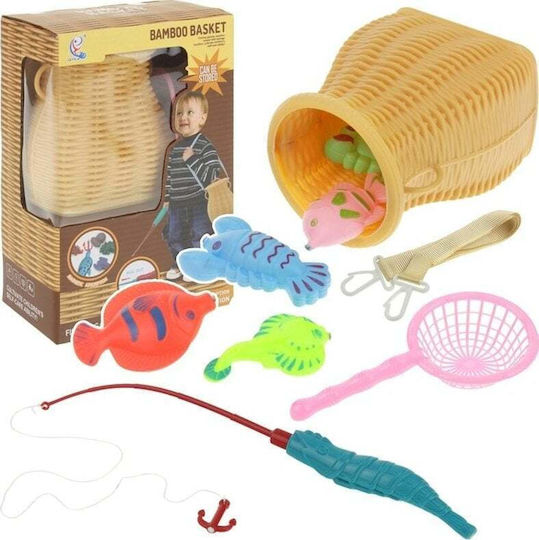 Askato Magnetic Fishing Game Rods Fish Basket + Small Pool