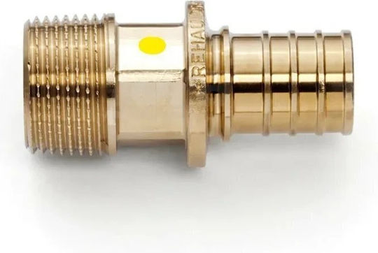 Transition Fitting External Thread 25 R 1/2 Rautitan Lx Brass