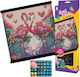 Beaded Painting Flamingos