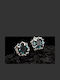 Earrings made of Silver with Stones