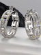 Earrings made of Silver Gold Plated