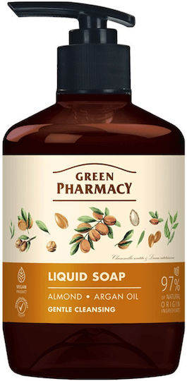 Green Pharmacy Αφρόλουτρο με Αμύγδαλο 460ml