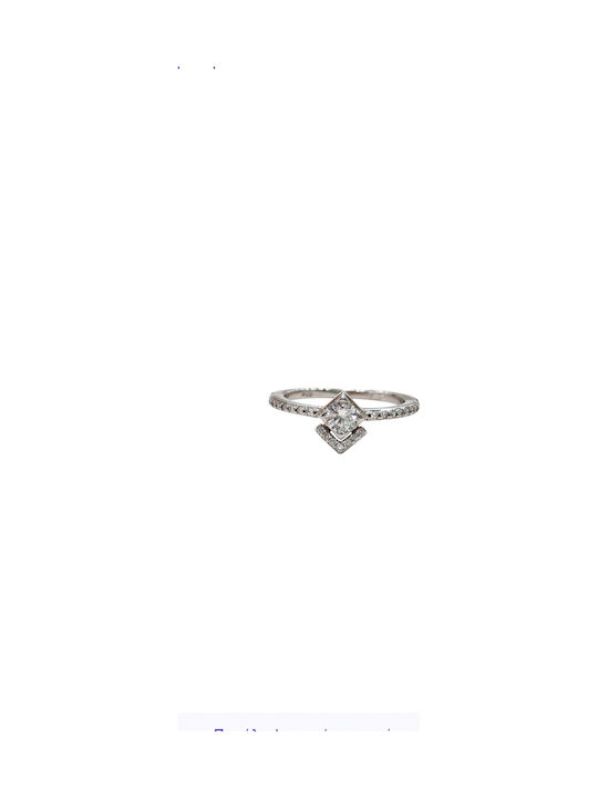 Flavus Damenring Silber Zirkon Silver 925