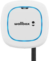 Wallbox Pulsar Max Επιτοίχιος Σταθμός Φόρτισης 22kW με Ενσωματωμένο Καλώδιο Type 2