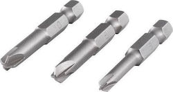 Wolfcraft Schraubendreher-Bits Set 6 8 10 Wolfcraft 50 mm 14104971 4006885126701