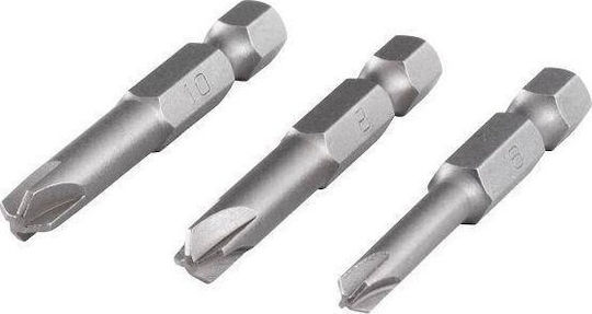 Wolfcraft Schraubendreher-Bits Set 6 8 10 Wolfcraft 50 mm 14104971 4006885126701
