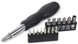 Kraft & Dele Screwdriver with Interchangeable Tips
