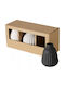 Boltze Vază Decorativă Ceramică Esko 3buc