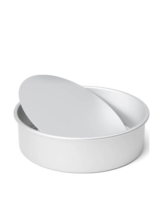 Patisse Formă de Patiserie pentru Chec Rotund cu Bază Detașabilă 1buc