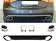 Mtuning Πίσω Διαχύτης Εξατμίσεις Audi A4 B8 Πριν Facelift 2008-2011