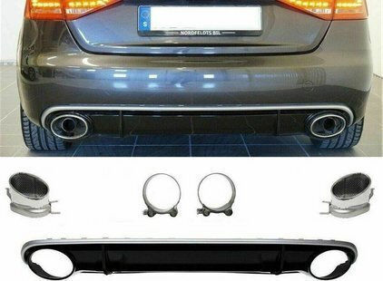 Mtuning Πίσω Διαχύτης Εξατμίσεις Audi A4 B8 Πριν Facelift 2008-2011