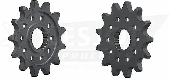 Esjot Front Steel Sprocket 520 Raw 13 Teeth 50-32109-13s