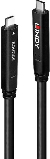 Cable Lindy Usb 3.2 Gen.2 Dp 1.4 Hybrid 10m