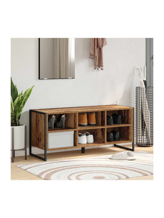 Holz Schuhschrank 60x35x44cm