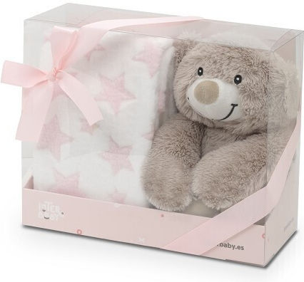 Interbaby Pătură De Înfășat Și Leagăn Cu Animăluț 80x110cm Interbaby Pătură De Înfășat Și Leagăn Cu Animăluț 80x110cm
