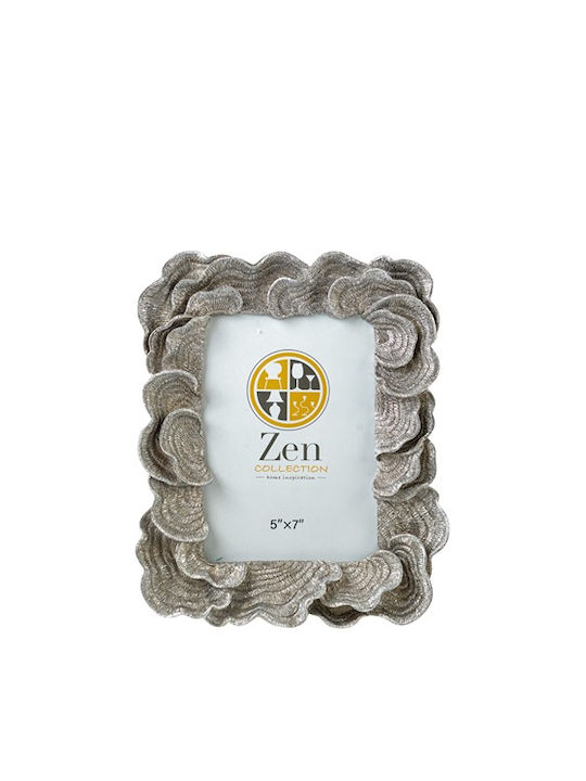 Zen Collection Plastic Photo Frame with Silver ...