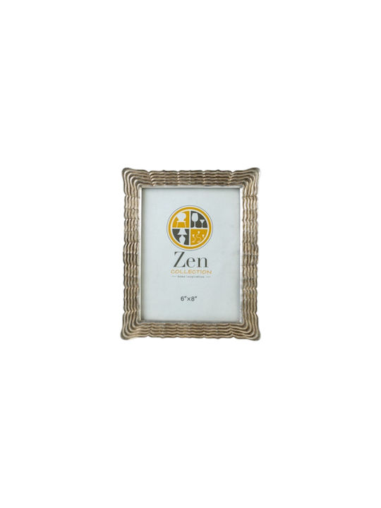 Zen Collection Plastic Photo Frame with Gold Frame