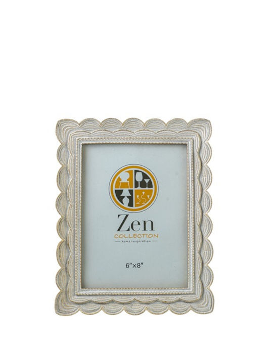 Zen Collection Κορνίζα Πλαστική με Χρυσό Πλαίσιο 15x20
