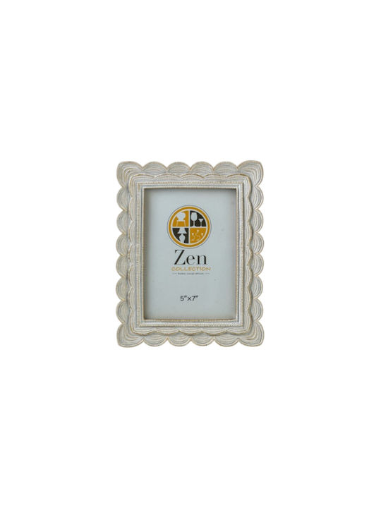 Zen Collection Frame Plastic 13cmx18cm with Gold Frame