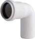 White Internal Elbow D32x88.5/90