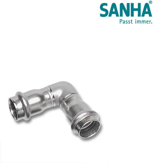 Nirosan-press 90° Pipe Elbow Pxp 28 Fittings