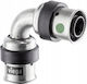 90° Pipe Elbow Fitting 20/90 Stainless Steel Non-Rust Glossy