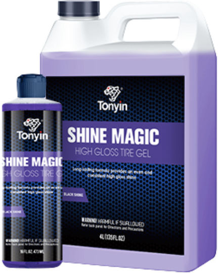 Tonyin Lichid Curățare / Lustruire / Protecție pentru Elastici Auto 473ml