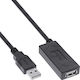 Manhattan USB 2.0 Кабел USB-A мъжки - USB-A женски 7.5м