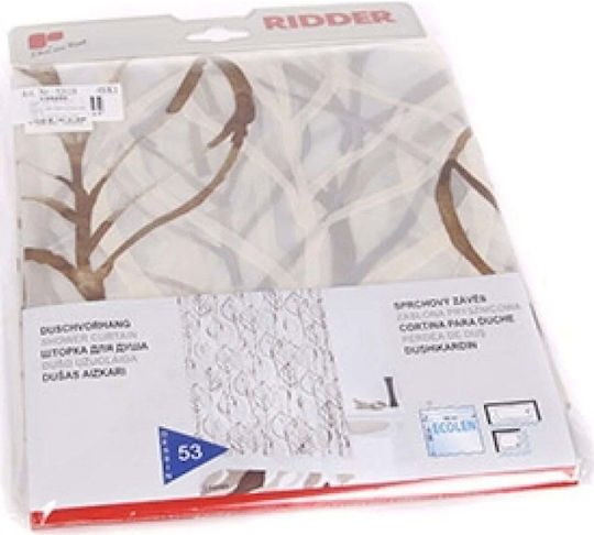 Ridder Duschvorhang 180x200cm Braune