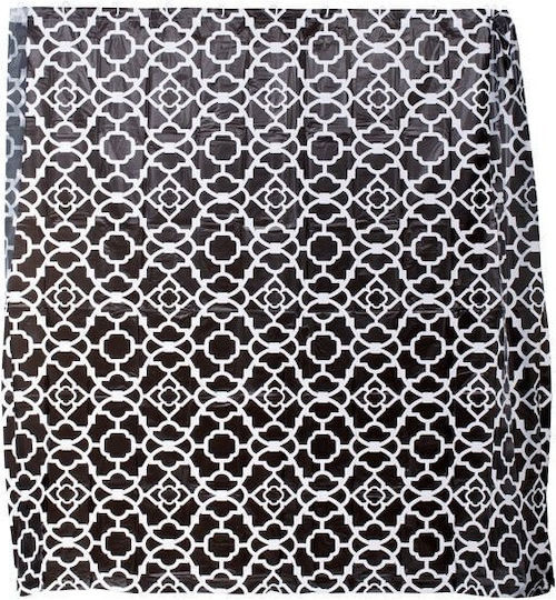 Duschvorhang 180x180cm Schwarze