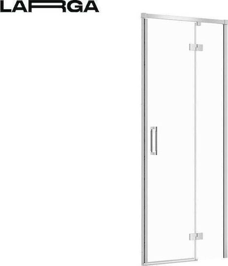 Cersanit Cabin for Shower with Hinged Door 80x195cm Chrome