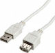 Cabluri USB Secomp Cabluri USB 2.0 Tip A-a M F 0.8m