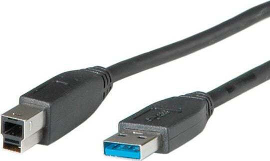 USB Cable Roline USB-A 0.8 m Black Jab-1145053