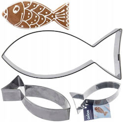 Steel Fish Cookie Cutter 9 Cm