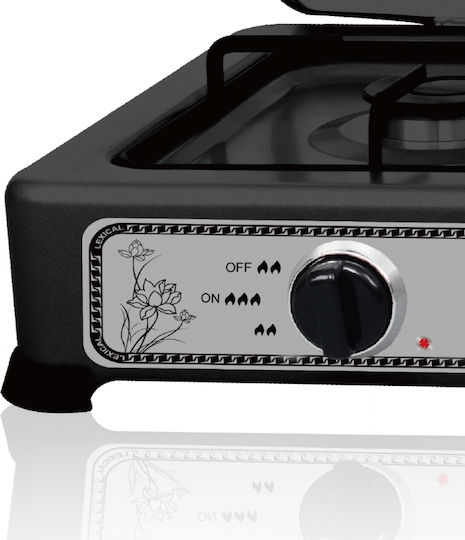 Lexical Liquid Gas Countertop Triple Burner Black