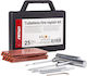 Kit Reparare Anvelope Tubeless 25 Bucăți Amio-04692
