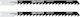 Jigsaw Blade 6 Tpi Hcs U-shank 2 Pcs Curved Cutting Fast Cutting
