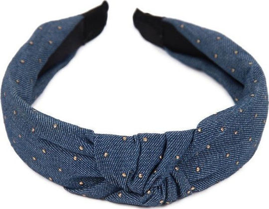 Donegal Donegal Haar Stirnbänder Kordelä Haarband Denim Fa-5866 1 Stück