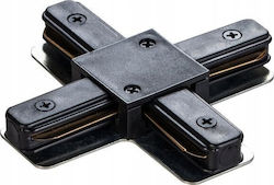 Dpm X Type Connector Surface-Mounted Track Black X-Line