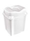 Stefanplast Coș de Gunoi Plastic Alb 28lt 1buc