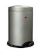 Wesco Coș de Gunoi Metal Argintiu 13lt 1buc